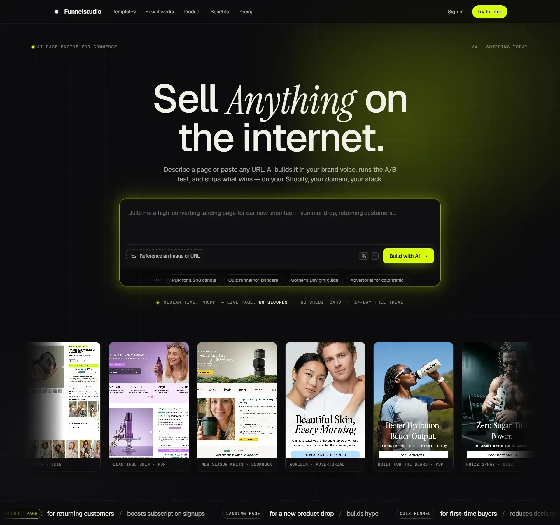 FunnelStudio — One-Click Landing Page Cloner